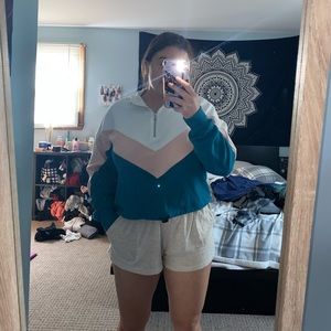 Forever 21 multicolor cropped sweater